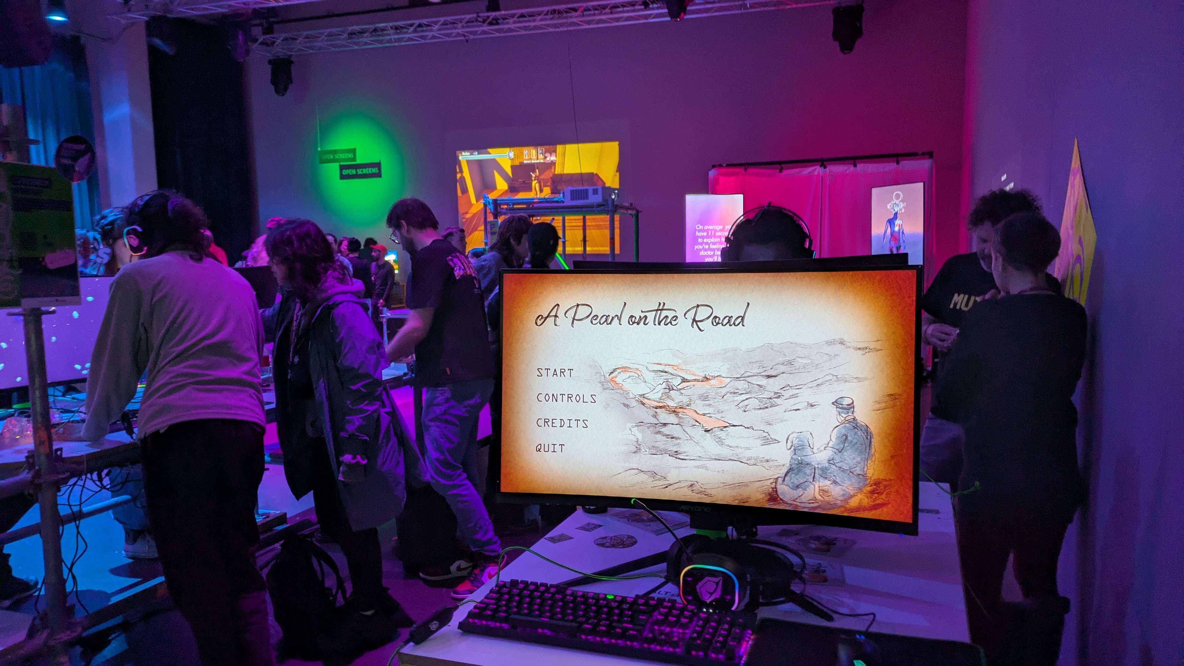 A Pearl on the Road gameplay at A MAZE 2025 Berlin